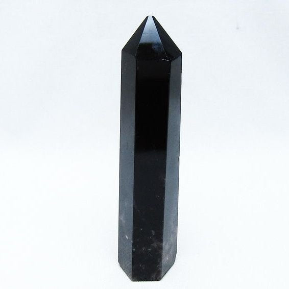 モリオン 黒水晶 六角柱 一点物 142-10772