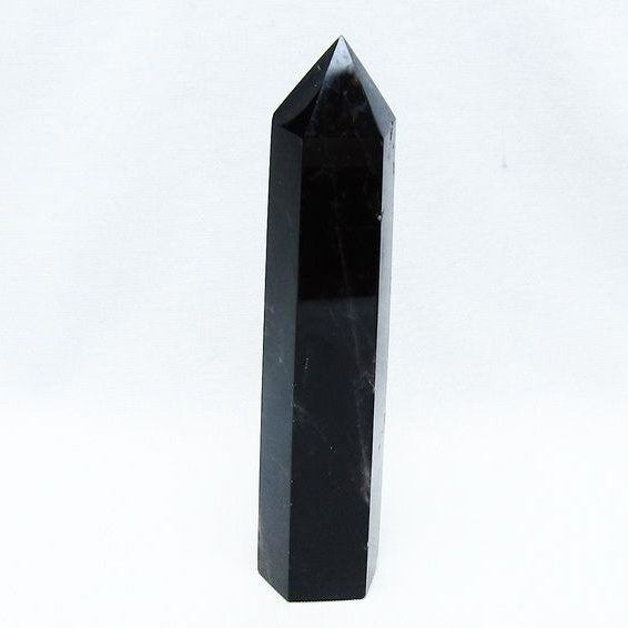 モリオン 黒水晶 六角柱 一点物 142-10780