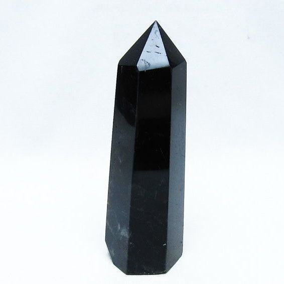モリオン 黒水晶 六角柱 一点物 142-10788
