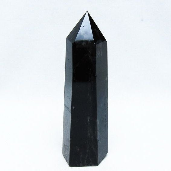 モリオン 黒水晶 六角柱 一点物 142-10792