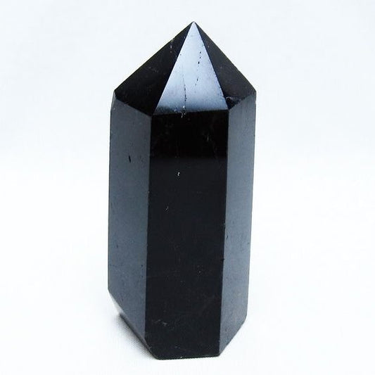 モリオン 黒水晶 六角柱 一点物 142-10796