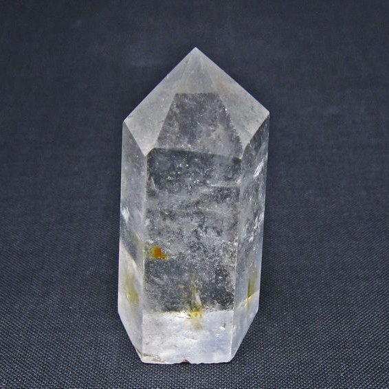 水晶 六角柱 ポイント 置物 一点物 142-10949