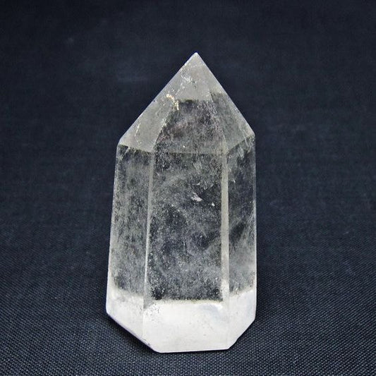 水晶 六角柱 ポイント 置物 一点物 142-10950