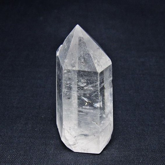 水晶 六角柱 ポイント 置物 一点物 142-10951