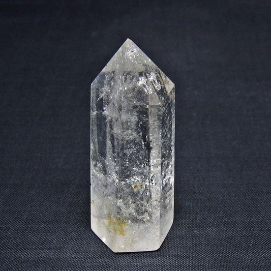 水晶 六角柱 ポイント 置物 一点物 142-10954