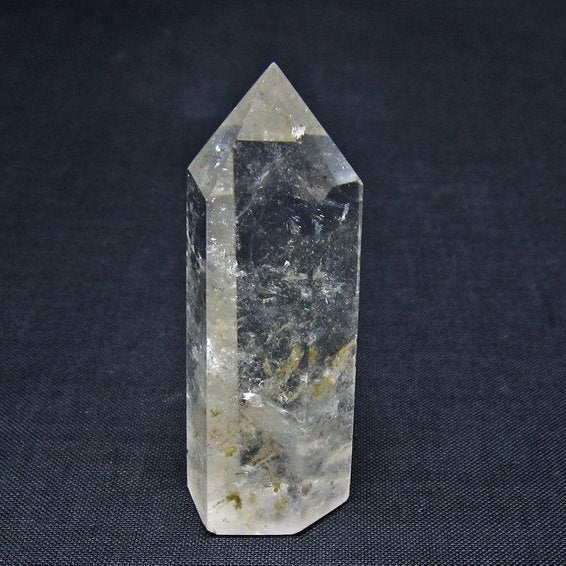 水晶 六角柱 ポイント 置物 一点物 142-10955