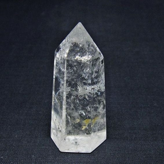 水晶 六角柱 ポイント 置物 一点物 142-10956