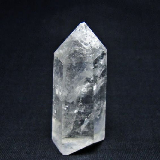 水晶 六角柱 ポイント 置物 一点物 142-10957