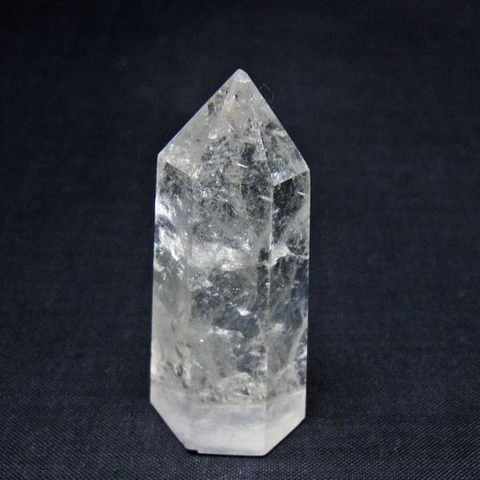 水晶 六角柱 ポイント 置物 一点物 142-10958
