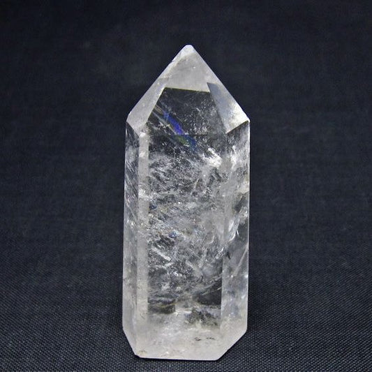 水晶 六角柱 ポイント 置物 一点物 142-10960