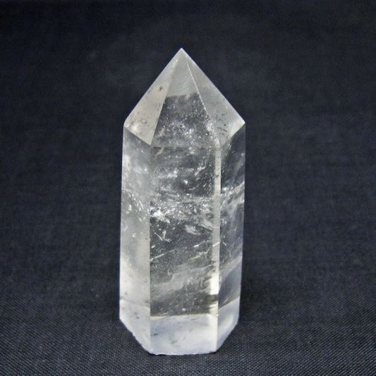 水晶 六角柱 ポイント 置物 一点物 142-10968