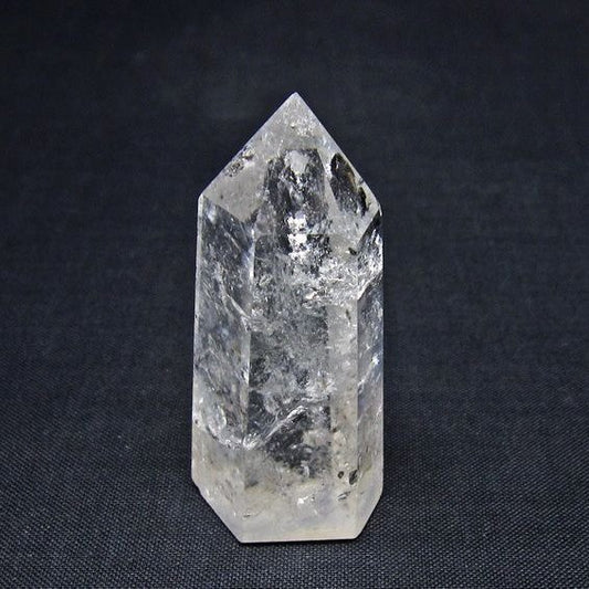 水晶 六角柱 ポイント 置物 一点物 142-10970