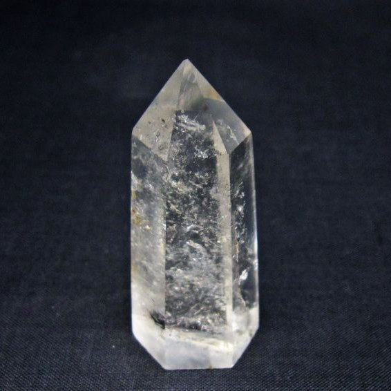 水晶 六角柱 ポイント 置物 一点物 142-10974