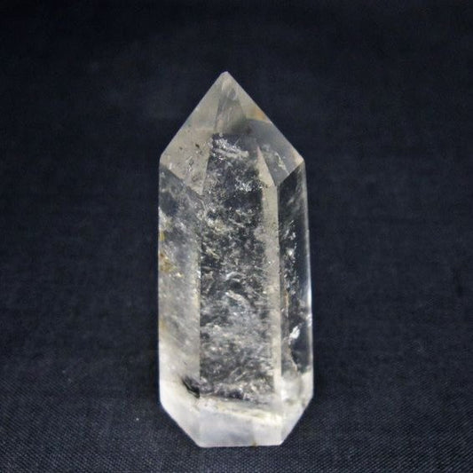 水晶 六角柱 ポイント 置物 一点物 142-10974