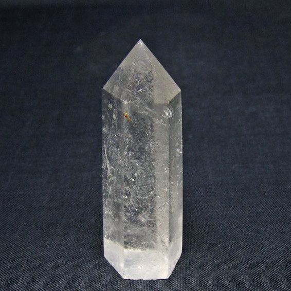 水晶 六角柱 ポイント 置物 一点物 142-10983