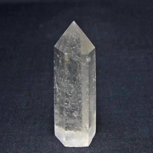 水晶 六角柱 ポイント 置物 一点物 142-10983