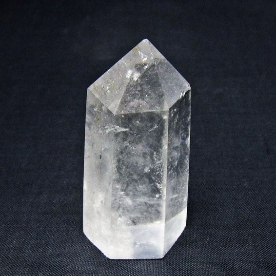 水晶 六角柱 ポイント 置物 一点物 142-10987