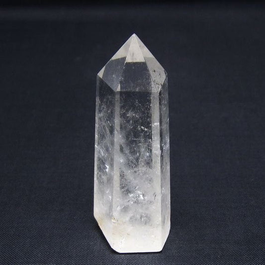 水晶 六角柱 ポイント 置物 一点物 142-10993