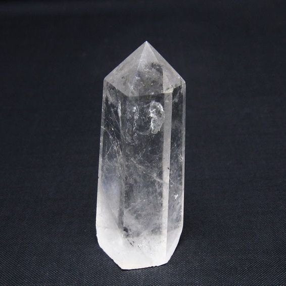 水晶 六角柱 ポイント 置物 一点物 142-10994