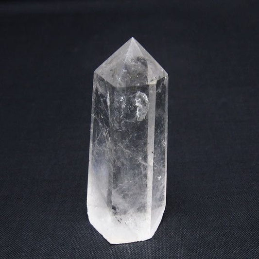 水晶 六角柱 ポイント 置物 一点物 142-10994