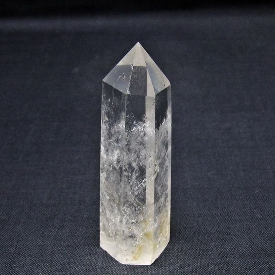水晶 六角柱 ポイント 置物 一点物 142-10996