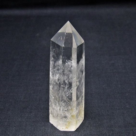 水晶 六角柱 ポイント 置物 一点物 142-10996