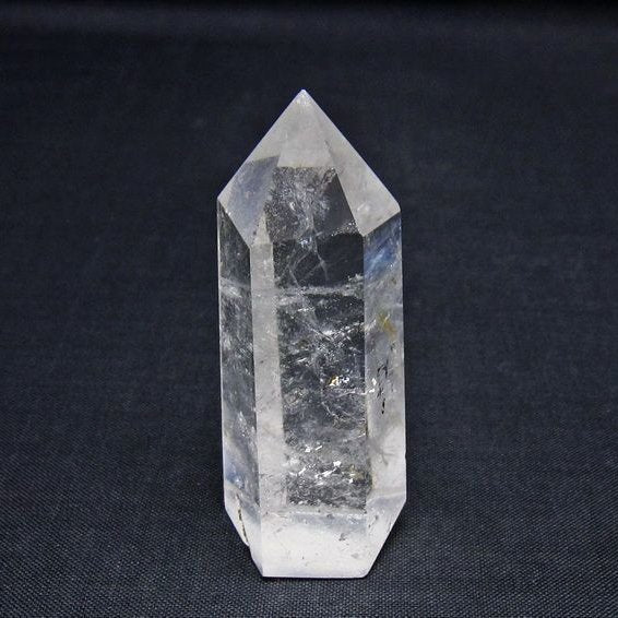 水晶 六角柱 ポイント 置物 一点物 142-10998