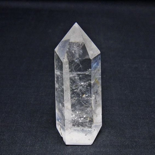水晶 六角柱 ポイント 置物 一点物 142-10998