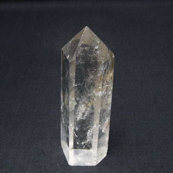 水晶 六角柱 ポイント 置物 一点物 142-11004