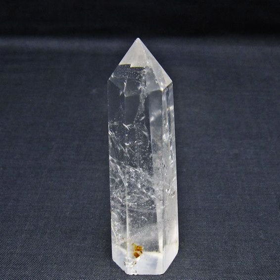 水晶 六角柱 ポイント 置物 一点物 142-11028