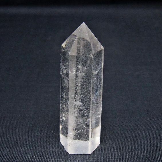 水晶 六角柱 ポイント 置物 一点物 142-11040