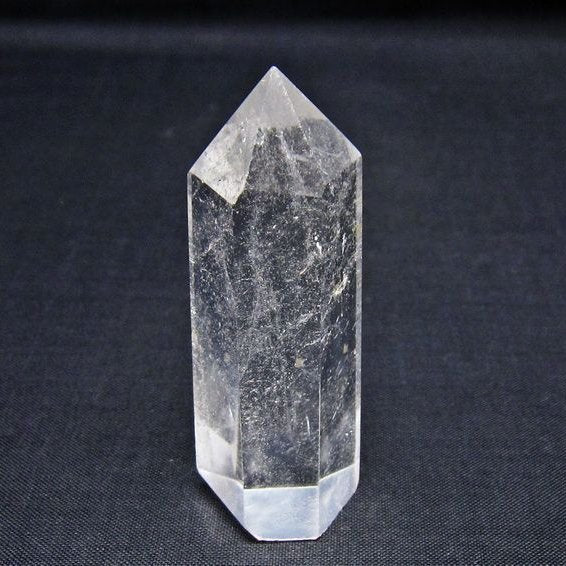 水晶 六角柱 ポイント 置物 一点物 142-11046