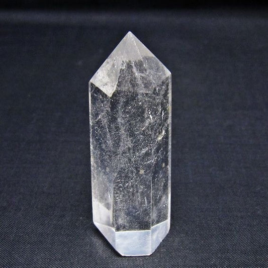 水晶 六角柱 ポイント 置物 一点物 142-11046