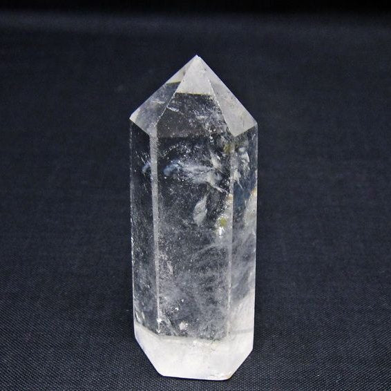 水晶 六角柱 ポイント 置物 一点物 142-11048