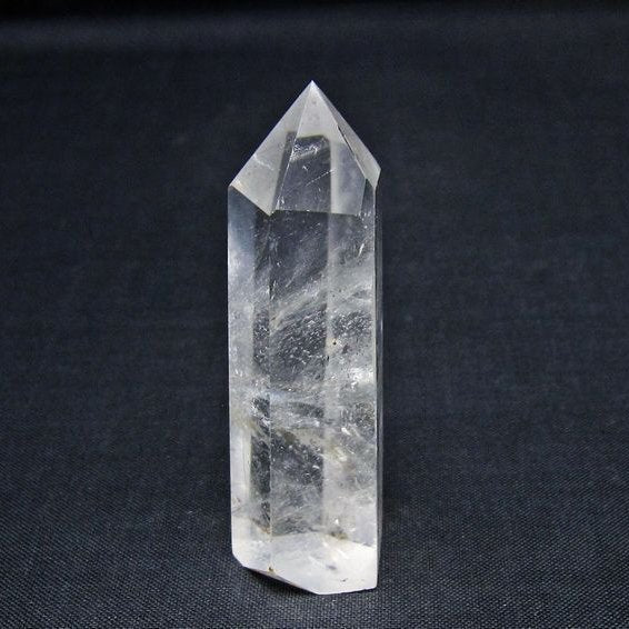 水晶 六角柱 ポイント 置物 一点物 142-11049