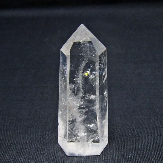 水晶 六角柱 ポイント 置物 一点物 142-11051