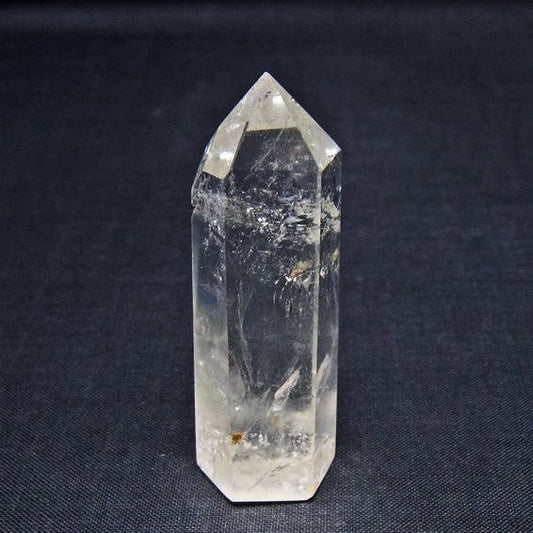 水晶 六角柱 ポイント 置物 一点物 142-11058