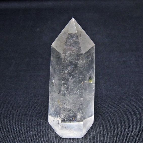 水晶 六角柱 ポイント 置物 一点物 142-11062