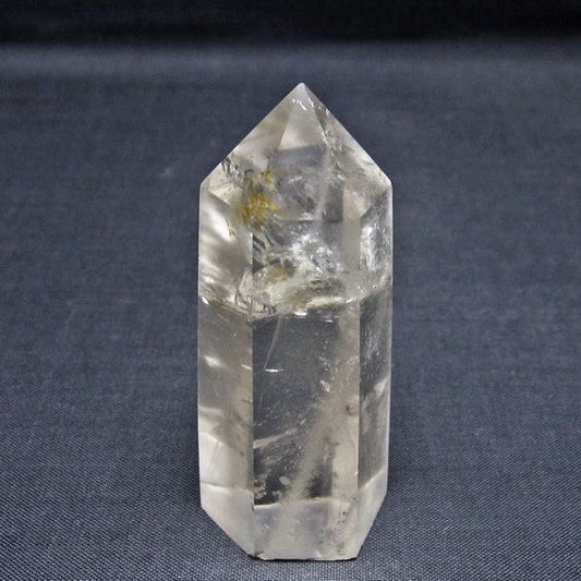 水晶 六角柱 ポイント 置物 一点物 142-11070