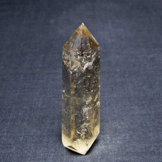 水晶 六角柱 ポイント 置物 一点物 142-11078