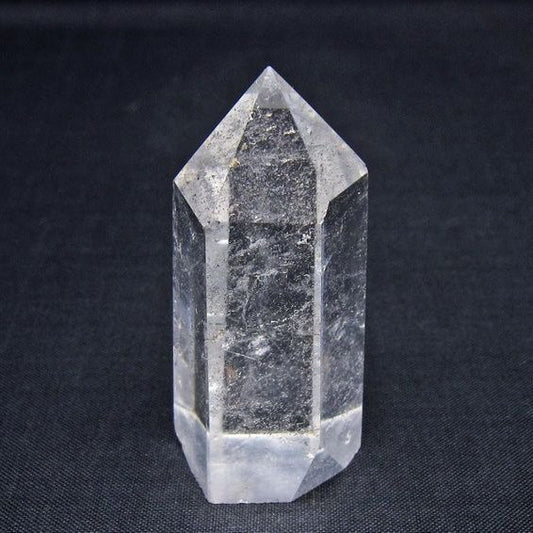 水晶 六角柱 ポイント 置物 一点物 142-11093