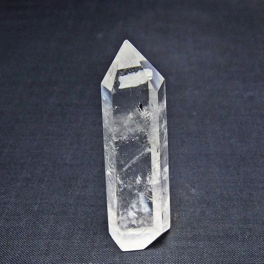 水晶 六角柱 ポイント 置物 一点物 142-11094