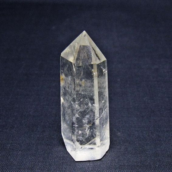 水晶 六角柱 ポイント 置物 一点物 142-11095