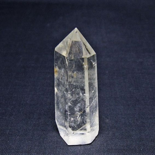 水晶 六角柱 ポイント 置物 一点物 142-11095