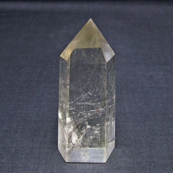 水晶 六角柱 ポイント 置物 一点物 142-11103