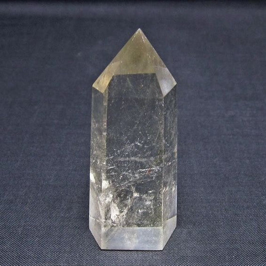 水晶 六角柱 ポイント 置物 一点物 142-11103