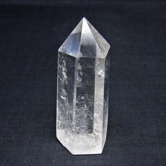水晶 六角柱 ポイント 置物 一点物 142-11107