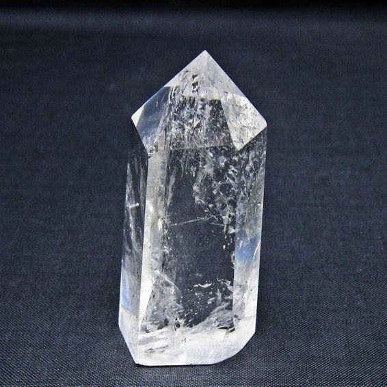水晶 六角柱 ポイント 置物 一点物 142-11108