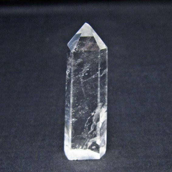 水晶 六角柱 ポイント 置物 一点物 142-11112