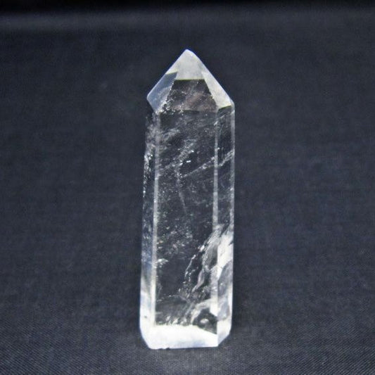 水晶 六角柱 ポイント 置物 一点物 142-11112